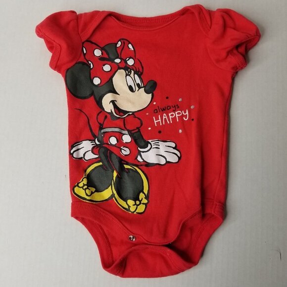 Disney Baby Girl Minnie Mouse 4 Piece Transition Bundle 0-3 & 3-6 Months Pull on - Picture 10 of 15